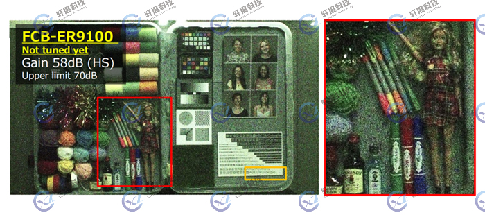 索尼FCB-ER9100低照度成像 索尼FCB-ER9100低照度成像